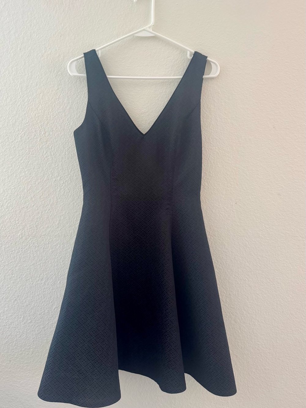 Erin By Erin Fetherston Back Bow Jacquard Mini Dress